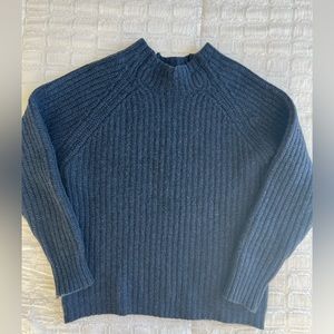 Sundance 100% Shetland Wool Turtleneck Sweater Size S/M